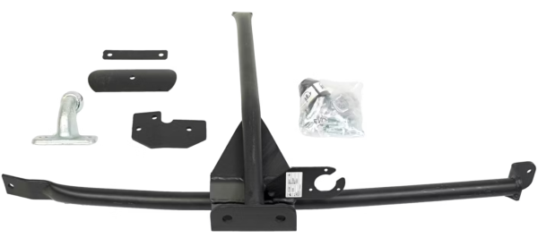 Complete tow bar kit, with rigid 2-hole flanged ball (00472-1), Renault TWINGO I